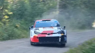 WRC Secto Rally Finland 2022 ss2 veeeery fast place