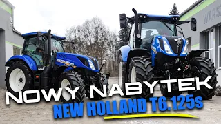 Nowy Nabytek | New Holland T6 | Odbiór nowego ciągnika ZSCKR w Swarożynie | kuba6400