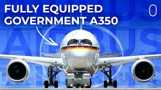 Germany Takes Delivery Of Its 1st Fully Equipped Government Airbus A350