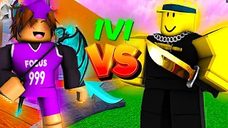 1V1ING @JDRoblox WITH NIKS SCYTHE IN MM2.. 😂 (Murder Mystery 2) *Funny Moments*