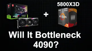 4090 + 5800X3D...Is There a Bottleneck at 1440p?