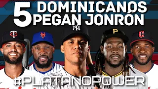 Juan Soto, Oneil Cruz, Starling Marte, Willi Castro y Florial  los dominicanos que pegaron jonrón