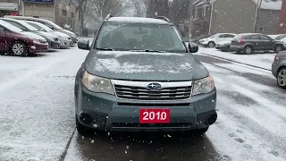 2010 Subaru Forester XS