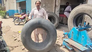 Amazing Technique of Repairing Inner Tubes and Inner Tube Restoration video