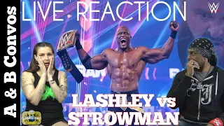 LIVE REACTION -  Bobby Lashley vs. Braun Strowman Monday Night Raw 2/22/21