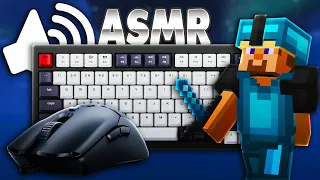 Custom Keyboard + Mouse Sounds + HANDCAM ! | Cubecraft Skywars ASMR