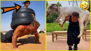 Funny Videos Compilation 🤣 Pranks - Amazing Stunts - By.Funny Squirrel #34
