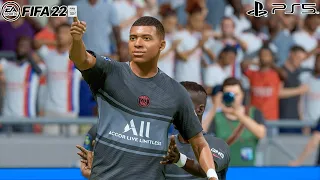 FIFA 22 - Olympique Lyonnais Vs PSG - Ligue 1 Full Gameplay Prediction PS5