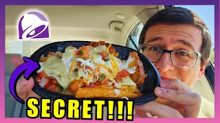 Taco Bell Secret Aardvark Nacho Fries Review🧀🍟