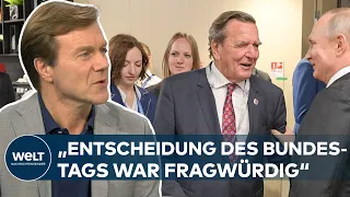 CAUSA SCHRÖDER: "Ihn rauszuwerfen für einen Kurs, der 20 Jahre lang okay war – ist doch seltsam"