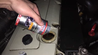 Антифрикционная присадка в двигатель с дисульфидом молибдена Liqui Moly Oil Additiv мой опыт