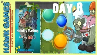 Plants vs Zombies 2 Holiday Mashup World BETA Day 8 (Bowling Bulb)
