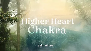 Slow Shaman Drum 🌳 Trance Inducing Ambient for Thymus Chakra, Higher Heart Chakra Meditation