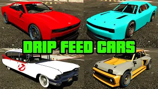 GTA 5 - San Andreas Mercenaries DLC - ALL Drip Feed Cars (Prices & Real Life Counterparts)