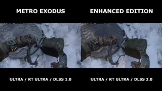 Metro Exodus vs Enhanced Edition Graphics Comparisons - 2021-05