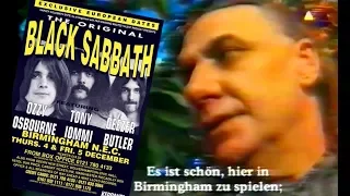 Black Sabbath - Birmingham 05.12.1997 (TV) Live & Interview