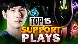 TOP-15 Support Plays in Dota 2 History