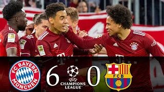 The Day Bayern Munich With Brilliance Of Musiala & Sané Destroyed FC Barcelona In Champions League