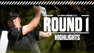 Round 1 Highlights | LIV Golf Adelaide