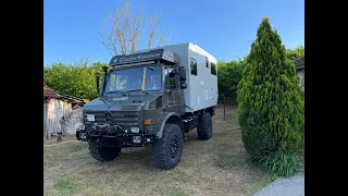 Mercedes Unimog U4000 Aracımızın Karavan İşlemi Bitmiştir.