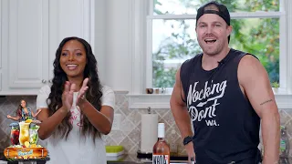 Heels & Arrow Star, Stephen Amell joins Brandi Rhodes on a NEW Shot of Brandi | 10/14/21