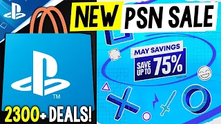 MASSIVE NEW PSN SALE! PlayStation MAY SAVINGS SALE 2024 - 2300+ Deals (NEW PlayStation Game Deals)