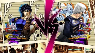 Jonathan Joestar vs Weather Forecast - - JoJo's Bizarre Adventure All Star Battle 2013