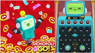 Peg-E is back to celebrate Monopoly GO's Anniversary 😍 - 1105 Peg-E Tokens Gameplay #monopolygo