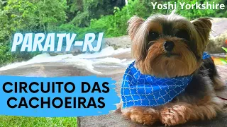 Viagem PET nas CACHOEIRAS em Paraty RJ (versão com chuva)