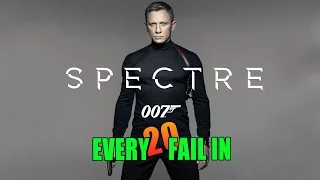 Every Fail In James Bond Spectre | Everything Wrong With Spectre, Mistakes and Goofs