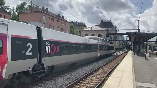 TGV InOui SNCF - Passage sans arrêt d'un TGV Réseau à Pantin avec @PassionDuRails94