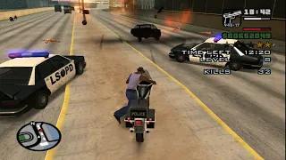 GTA San Andreas Vigilante Mission Using A Shotgun!