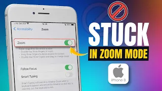 How to Fix the iPhone 8 Plus Stuck on the Zoomed Screen | iPhone Screen Zoomed