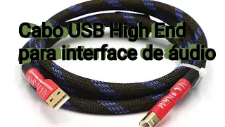 Dica Cabo USB High End para áudio