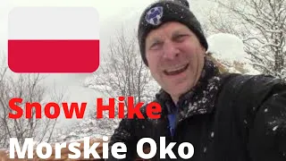 🇵🇱  Spring Snow Hike:  MORSKIE OKO Lake @ Tatra National Park  {Zakopane, POLAND}