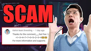 Exposing YouTube Scam Comments Problem