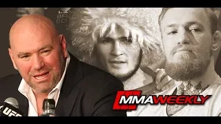 Conor McGregor vs Khabib Nurmagomedov Announced by Dana White