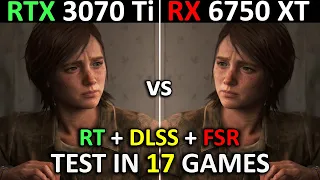 RTX 3070 Ti vs RX 6750 XT | Test in 17 Games | 1080p - 1440p | Which One is Better? 🤔 | 2024