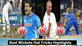 Top 5 Best Wickets Hat Tricks Ever Taken In Cricket Highlights