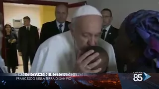 PAPA FRANCESCO DA SAN PIO 17 03 2018