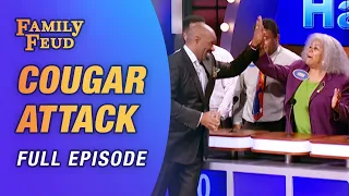 Mom goes after Steve Harvey on the Feud!!