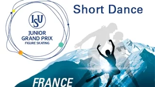 2016  ISU Junior Grand Prix - St. Gervais - Short Dance
