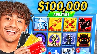 $1 Vs $100,000 Blade Ball Account!!