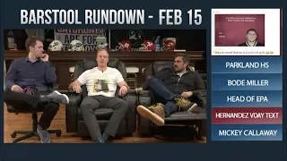 Barstool Rundown - February 15, 2018