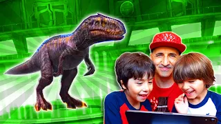 Dani y Evan crean el INDOMINUS REX GENERACION 2 en JURASSIC WORLD ALIVE