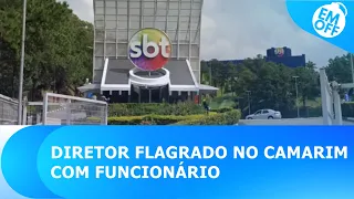 Diretor do SBT é flagrado em momento íntimo com funcionário em camarim