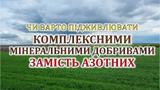 Чи варто підживлювати комплексними добривами замість азотних?