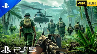 (PS5) THE VIETNAM WAR 1968 | Realistic Ultra Graphics Gameplay Call Of Duty Cold War 4K 60FPS