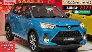 TOYOTA RAIZE PREMIUM SUV LAUNCH IN INDIA 2023 All Details