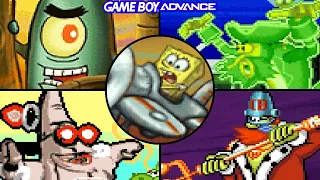 Game Boy Advance SpongeBob Boss Battle Collection (2001-2007) [4K]